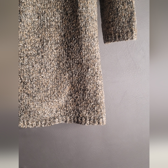 KIKIT Maurice Sasson cardigan XL Sweater yellow/gray - Picture 3 of 8